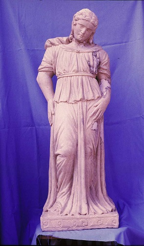 Paphos Archaeological Museum, renaissance statue of angel.